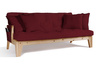 Sofa bed 200 cm - Sakura - Pascall Futon Burgundy