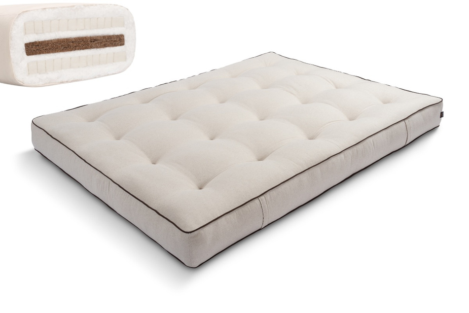 Futon Mattress 180x200 with coconut and 2x latex - Comfort Relax - Pascall Kedro Linen