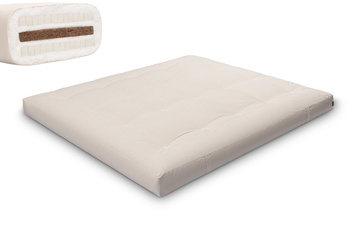 Futon Mattress 180x200 with coconut and 2x latex - Comfort Relax - Pascall Ecru