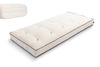 Futon Mattress 90x200 with latex - Medium Duo Latex - Pascall Kedro Ecru