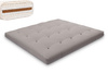 Futon Mattress 180x200 with wool, coconut and 2x latex - Comfort Wool - Pascall Grey