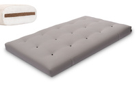 Futon Mattress 120x200 with coconut - Medium Coco - Pascall Grey