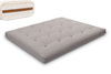 Futon Mattress 160x200 with wool, coconut and 2x latex - Comfort Wool - Pascall Grey