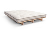 Sofa Bed Futon 140x200 - Slim Comfort Classic - Pascall Kedro Linen