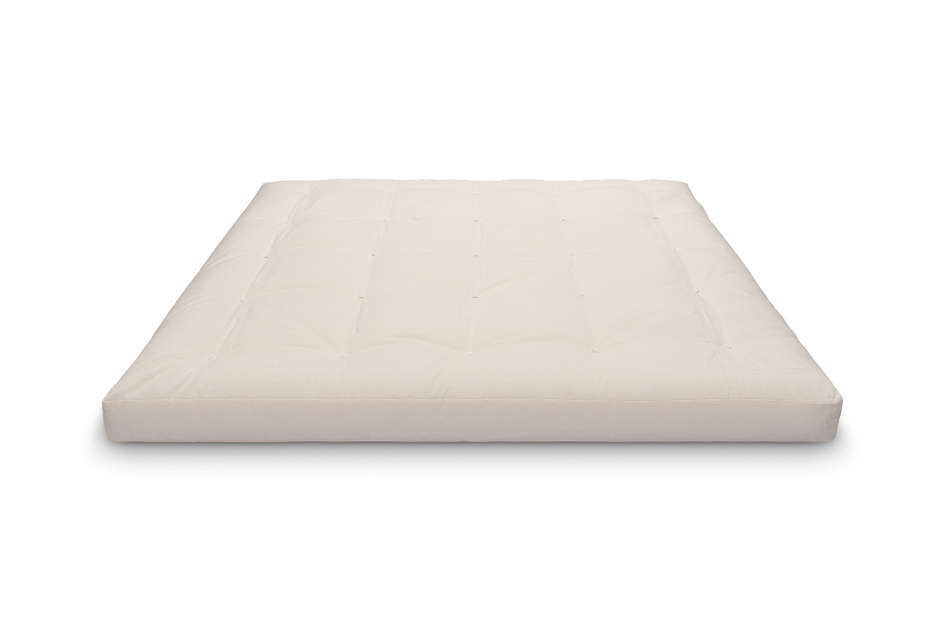 Futon Mattress 200x200 with latex and 2x coconut - Comfort Relax Hard - Pascall Ecru