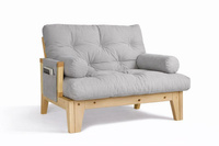 Armchair Sakura - Pascall Futon Light Grey
