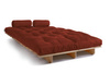 Sofa Bed Futon 140x200 - Slim Exclusive Classic - Pascall Brick