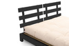 Wooden Bed 160x200 - Aisha Exclusive Black Tatami - Pascall