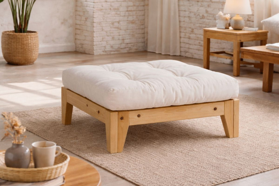 Footrest Sakura - Pascall Futon Bottle Green