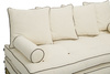 Corner Sofa Tatami Medium Coco Kedro 80x200 - Pascall Futon Ecru