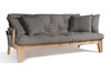 Sofa bed 200 cm - Sakura - Pascall Futon Grey