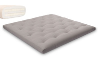 Futon Mattress 200x200 with latex - Slim Duo Latex - Pascall Grey