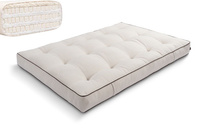 Futon Mattress 140x200 with latex - Comfort Trio Latex Wool - Pascall Kedro Linen