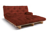 Sofa Bed Futon 180x200 - Slim Basic Classic - Pascall Brick