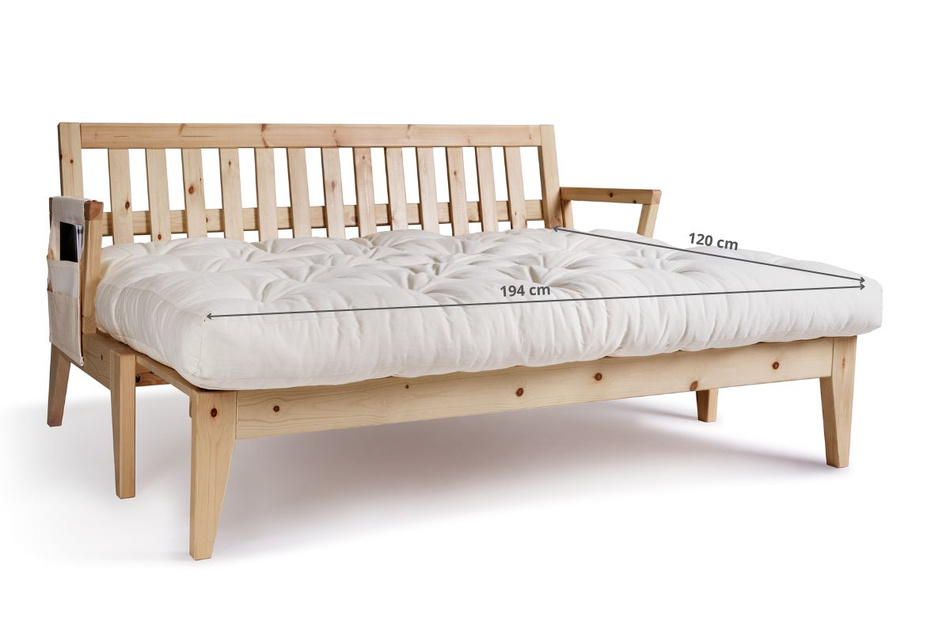 Sofa bed 200 cm - Sakura - Pascall Futon Ecru