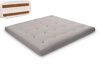 Futon Mattress 200x200 with latex and 2x coconut - Comfort Relax Hard - Pascall Grey