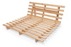 Sofa Bed Futon 160x200 - Slim Basic Classic - Pascall Khaki
