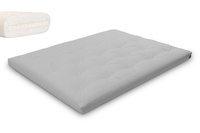 Futon Mattress 160x200 with latex - Slim Latex - Pascall Light Grey