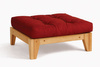 Footrest Sakura - Pascall Futon Burgundy