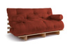 Sofa Bed Futon 160x200 - Slim Comfort Classic - Pascall Brick