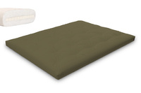 Futon Mattress 160x200 with latex - Slim Latex - Pascall Khaki