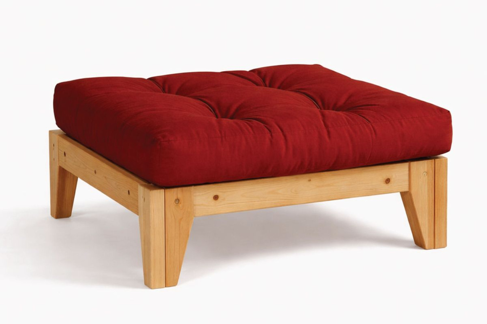 Footrest Sakura - Pascall Futon Burgundy