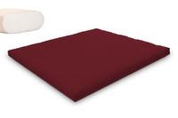 Futon Mattress 180x200 - Slim Natural - Pascall Burgundy