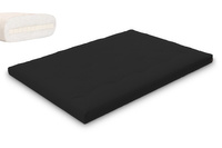 Futon Mattress 140x200 with latex - Slim Latex - Pascall Black