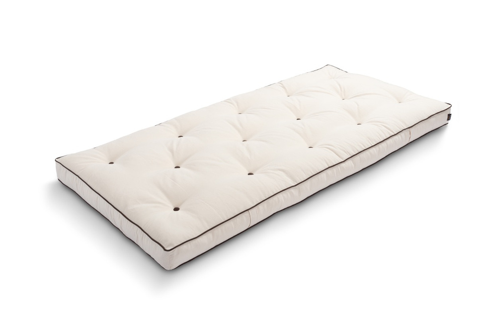 Futon Mattress 90x200 - Slim Natural - Pascall Kedro Ecru