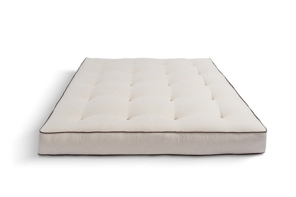 Futon Mattress 200x200 with wool, latex and 2x coconut - Comfort Wool Hard - Pascall Kedro Linen