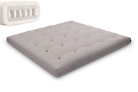 Futon Mattress 200x200 - Hybrid Pocket H3 - Pascall Grey