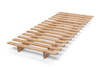Sofa Bed Futon 90x200 - Slim Comfort Classic - Pascall Khaki