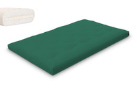 Futon Mattress 120x200 with latex - Slim Latex - Pascall Bottle Green