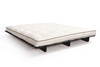 Sofa Bed Futon 180x200 - Slim Exclusive Black - Pascall Kedro Ecru