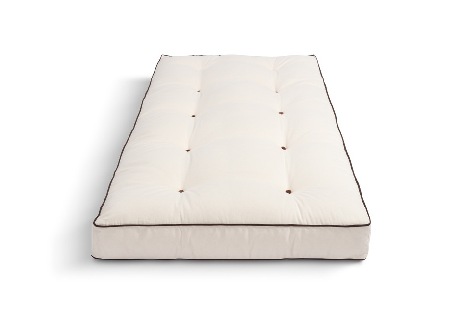 Futon Mattress 90x200 with coconut - Medium Coco - Pascall Kedro Ecru