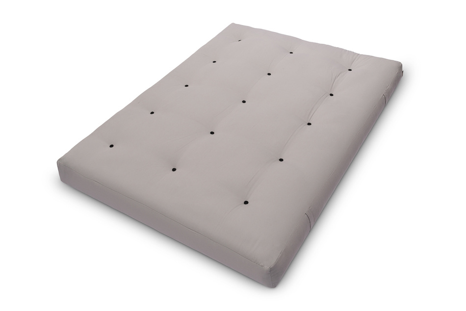 Futon Mattress 140x200 with latex - Comfort Trio Latex Wool - Pascall Grey