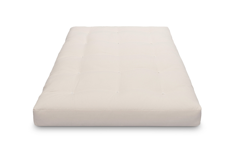 Futon Mattress 120x200 with wool, coconut and 2x latex - Comfort Wool - Pascall Ecru
