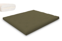 Futon Mattress 180x200 with latex - Slim Latex - Pascall Khaki