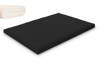 Futon Mattress 140x200 with latex - Slim Duo Latex - Pascall Black