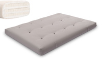 Futon Mattress 140x200 with latex - Comfort Trio Latex - Pascall Grey