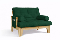 Armchair Sakura - Pascall Futon Bottle Green