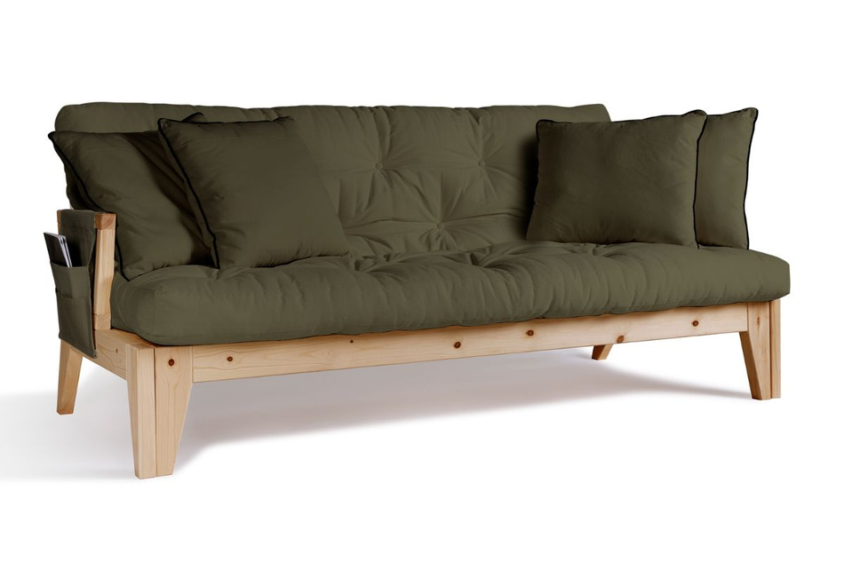 Sofa bed 200 cm - Sakura - Pascall Futon Khaki
