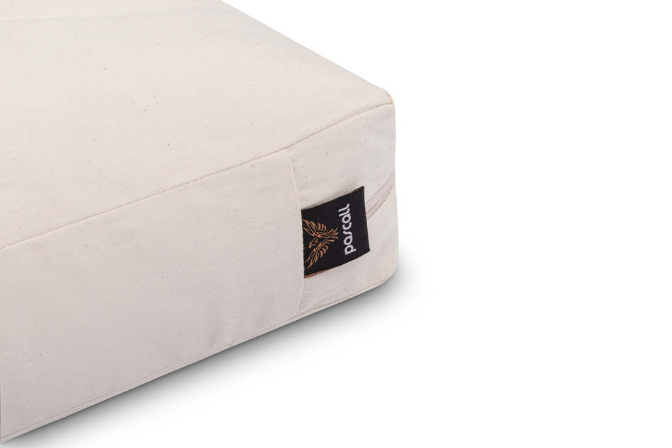 Materac 160x200 naturalny - Futon Pascall Slim Natural Khaki
