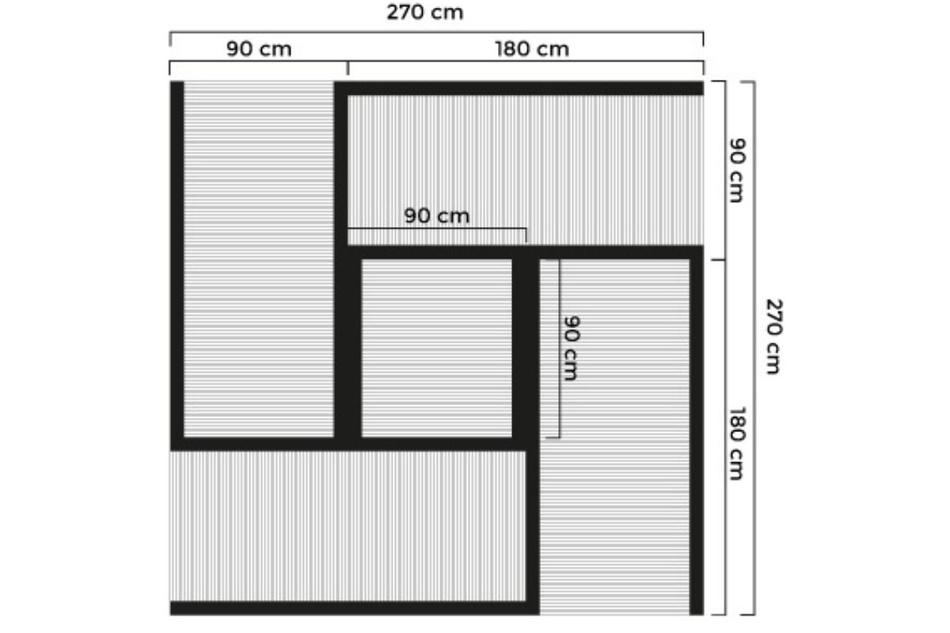 Tatami Mat 90x90 - Pascall