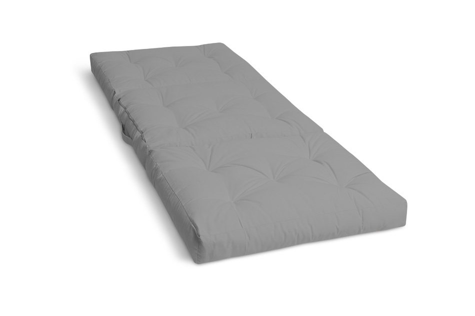 Futon Folding Mattress 70x200 with latex - Flex Latex - Pascall Light Grey