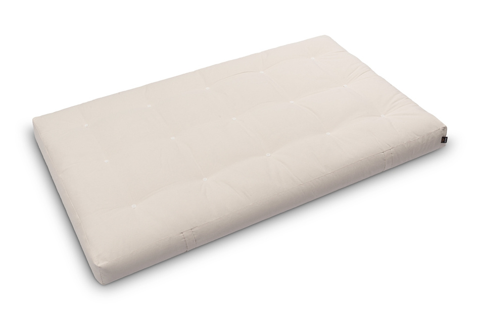 Futon Mattress 120x200 - Hybrid Pocket H4 - Pascall Ecru