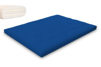 Futon Mattress 160x200 with latex - Slim Duo Latex - Pascall Blue