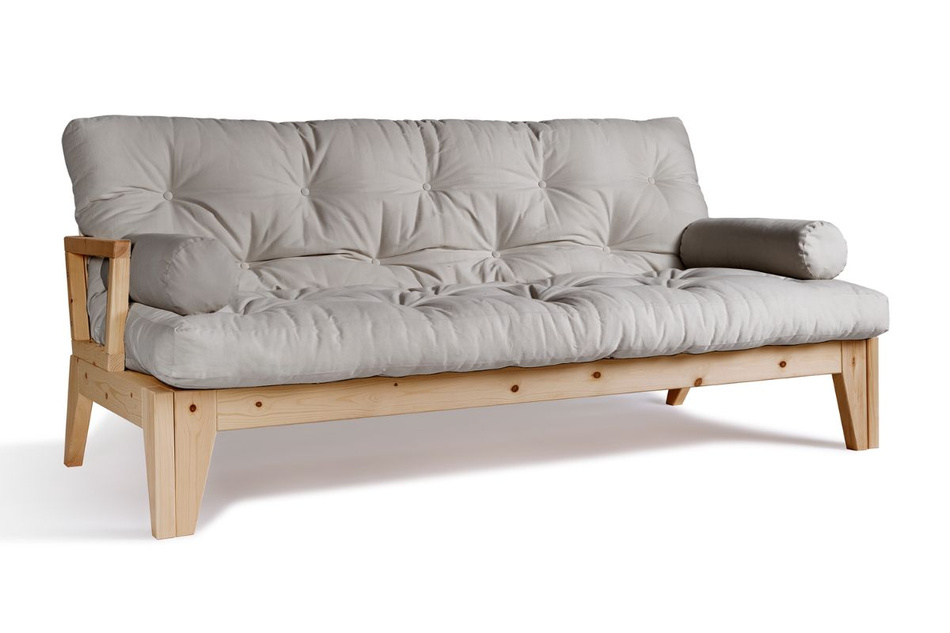 Sofa bed 200 cm - Sakura - Pascall Futon Light Grey