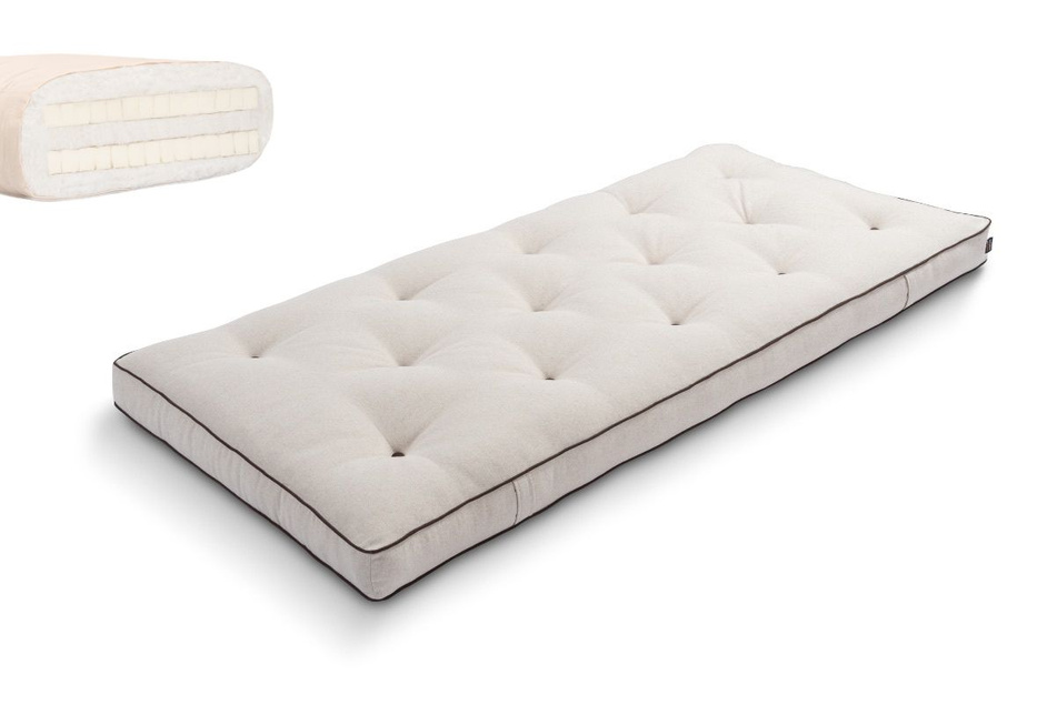 Futon Mattress 90x200 with latex - Slim Duo Latex - Pascall Kedro Linen