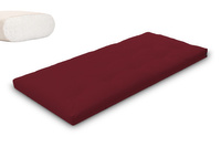 Futon Mattress 90x200 - Slim Natural - Pascall Burgundy